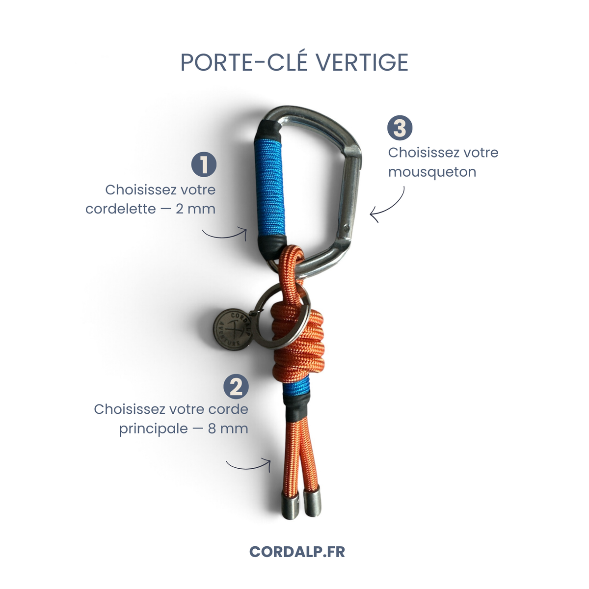 Porte-clés "Vertige"