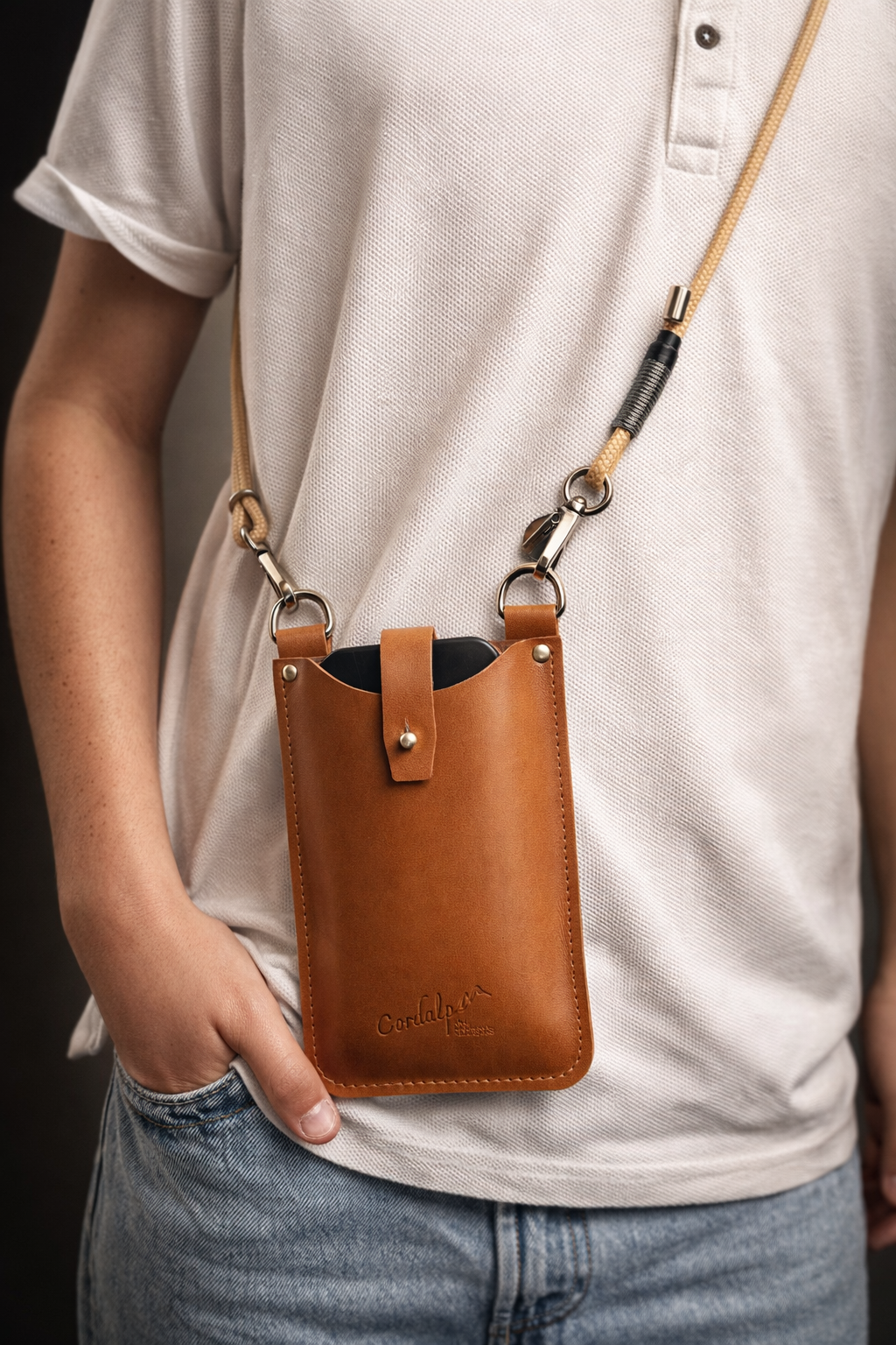 Picto – Pochette smartphone en cuir